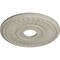 Ekena Millwork Melonie Ceiling Medallion (Canopies up to 6 3/8"), 16"OD x 3 5/8"ID x 3/4"P, Pot of Cream Crackle CM16MLPCC - alternate 3